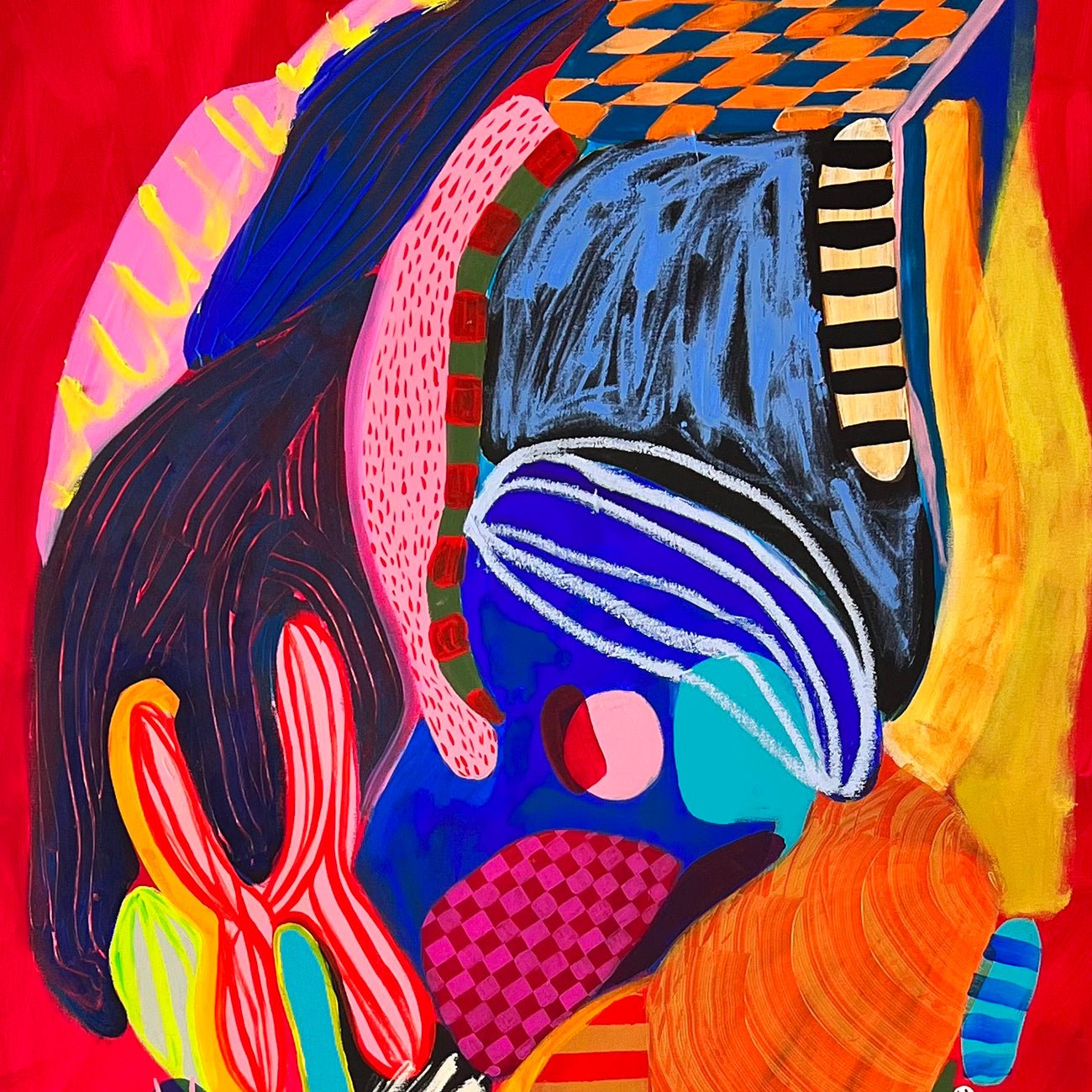 Tropicalisimo - Daniela Marin - Abstract Painting - Ideelart