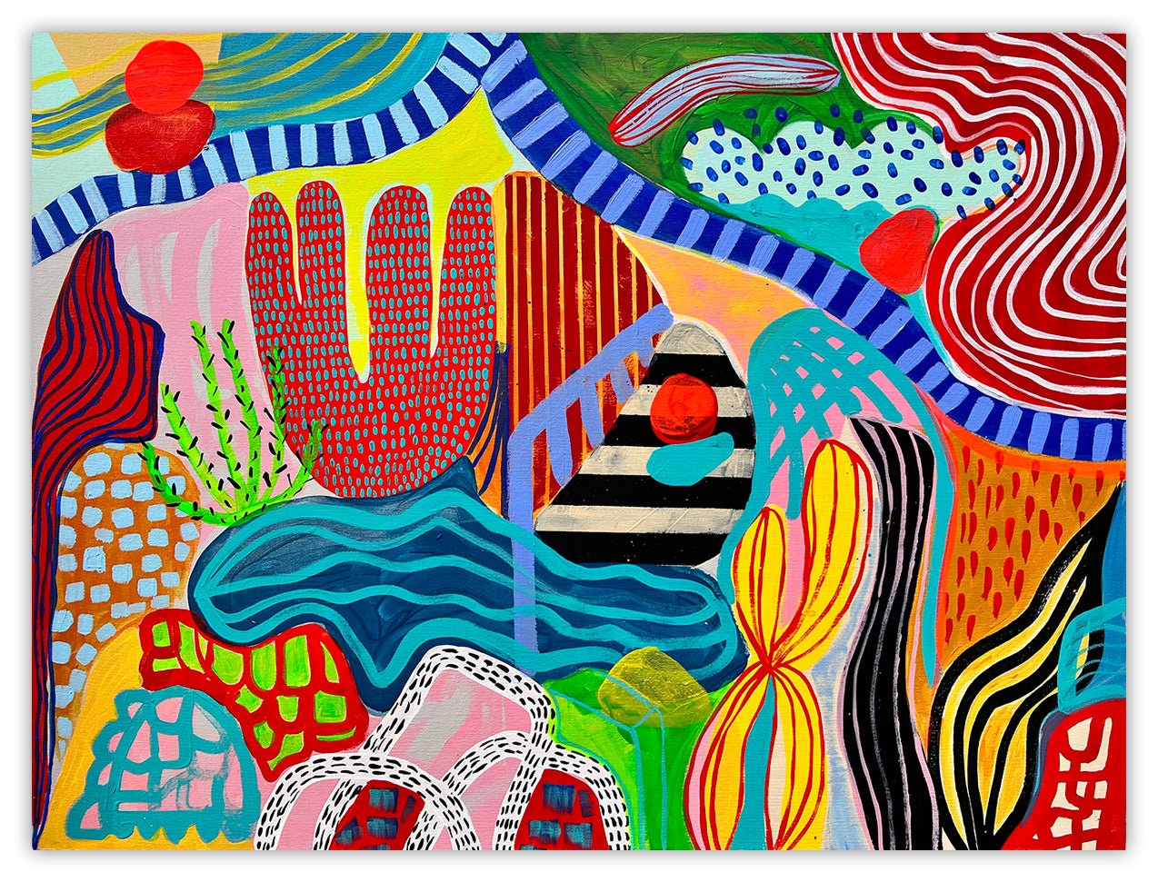 Barotrópico IV - Daniela Marin - Abstract Painting - Ideelart