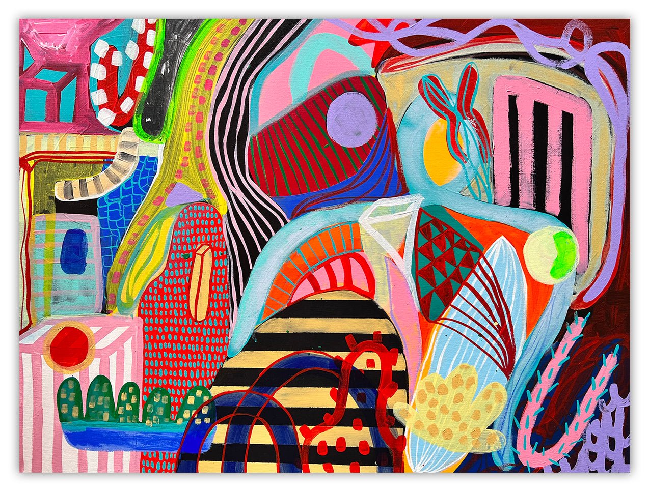 Barotrópico X - Daniela Marin - Abstract Painting - Ideelart