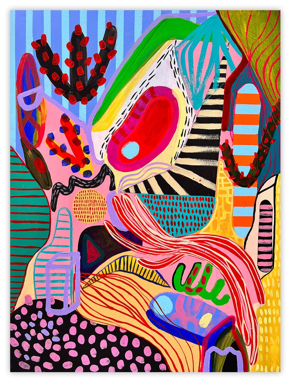 Barotrópico III - Daniela Marin - Abstract Painting - Ideelart