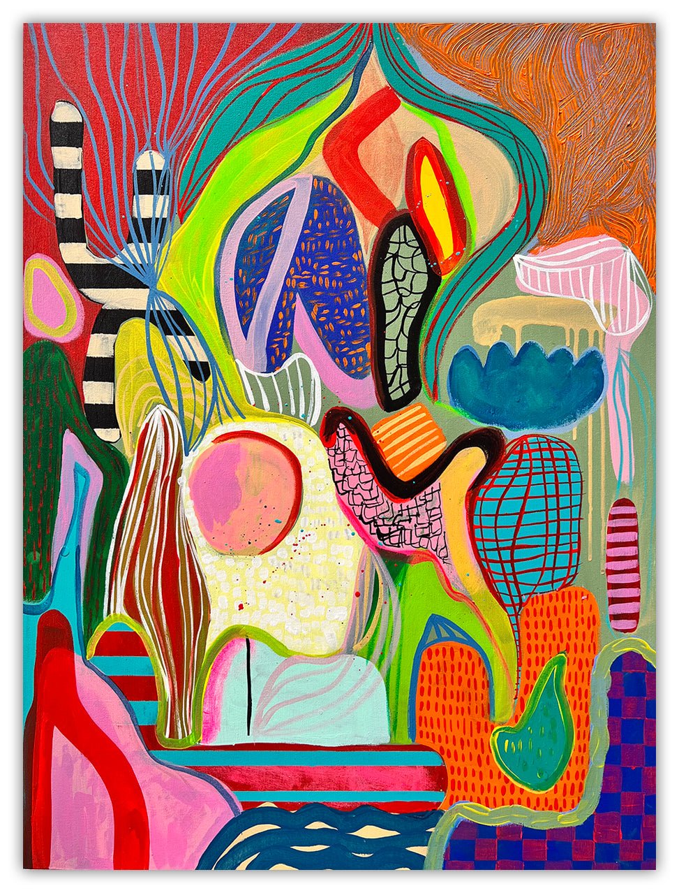 Barotrópico V - Daniela Marin - Abstract Painting - Ideelart