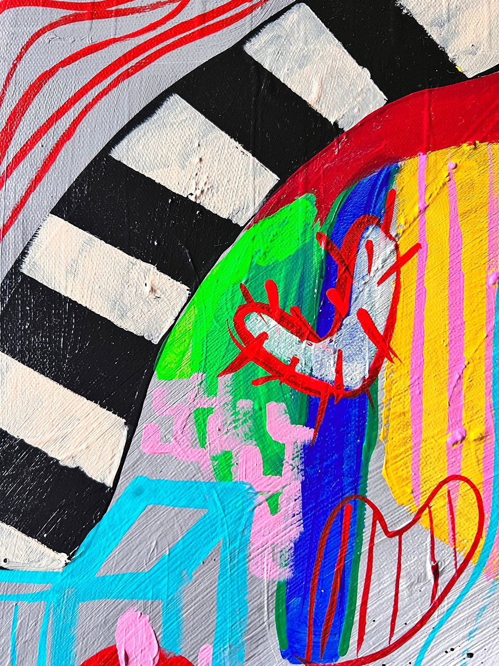 Arrecife I - Daniela Marin - Abstract Painting - Ideelart