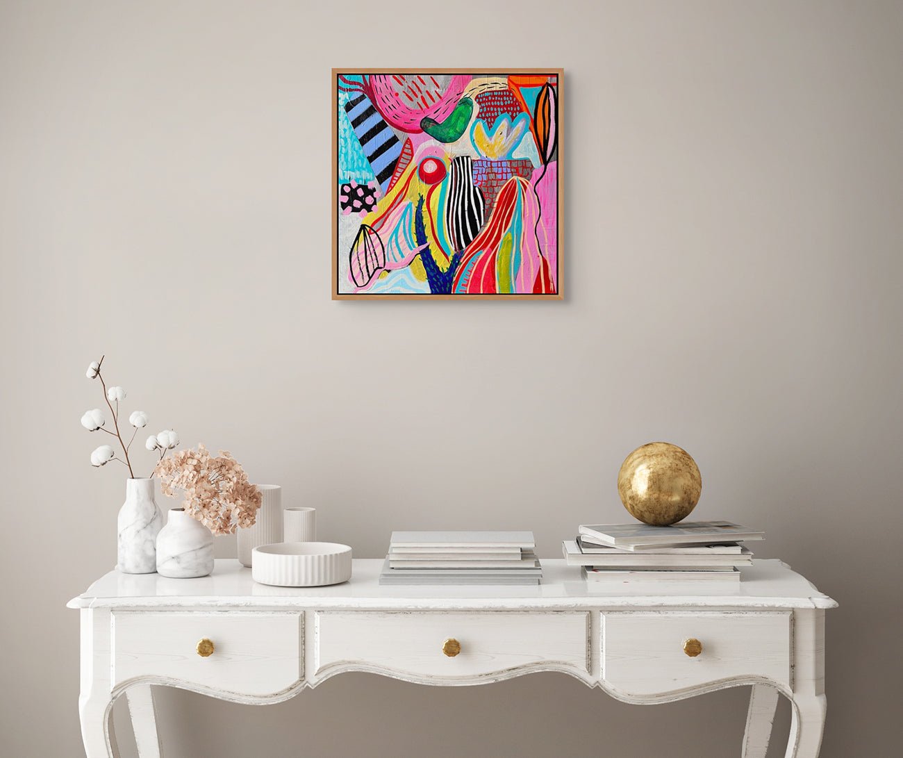 Arrecife II - Daniela Marin - Abstract Painting - Ideelart