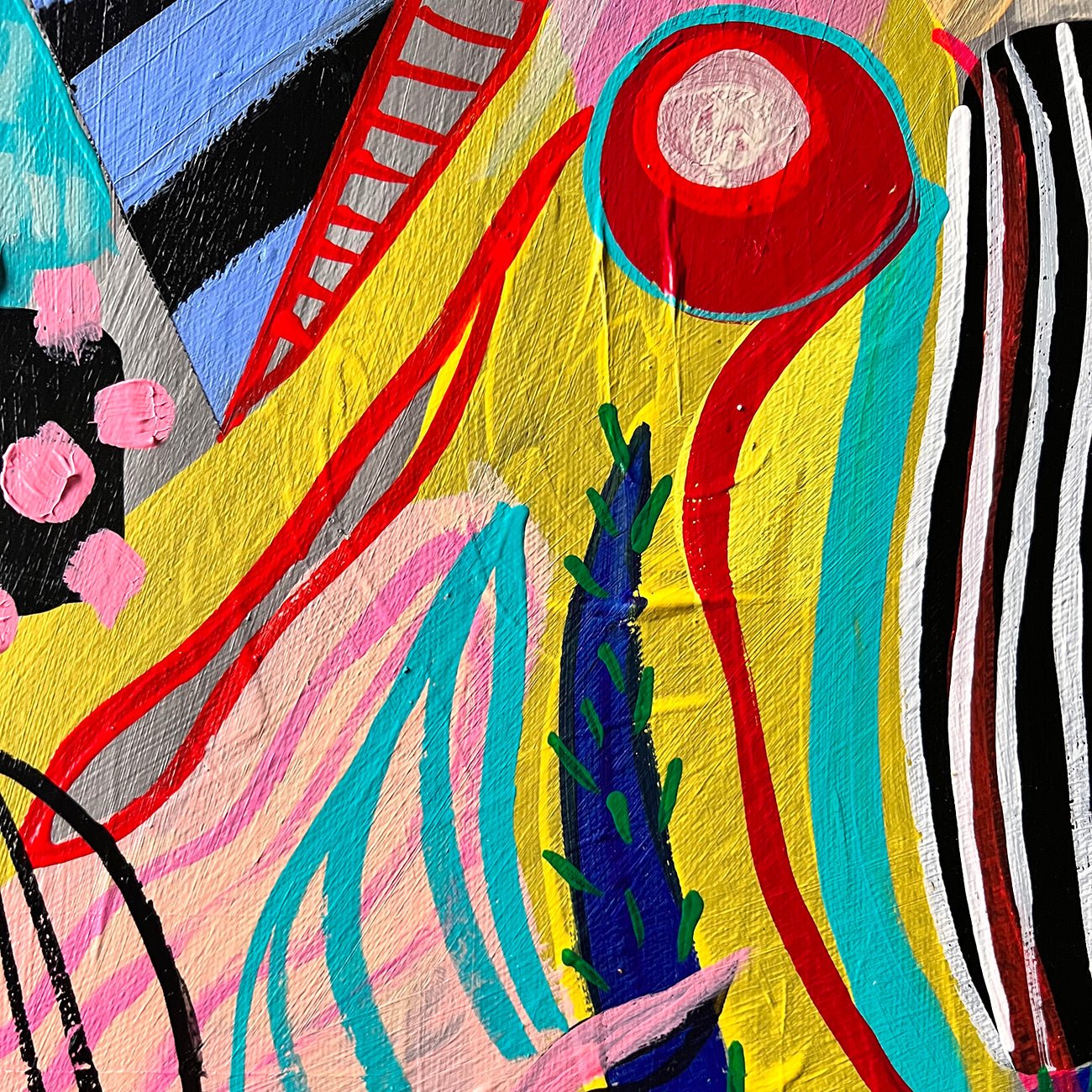 Arrecife II - Daniela Marin - Abstract Painting - Ideelart