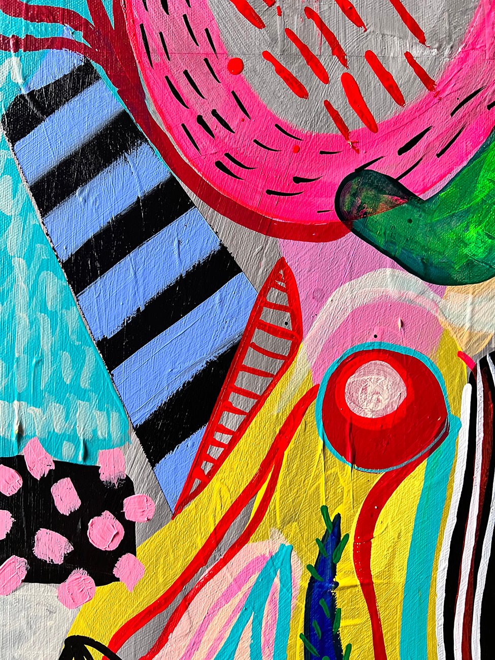 Arrecife II - Daniela Marin - Abstract Painting - Ideelart