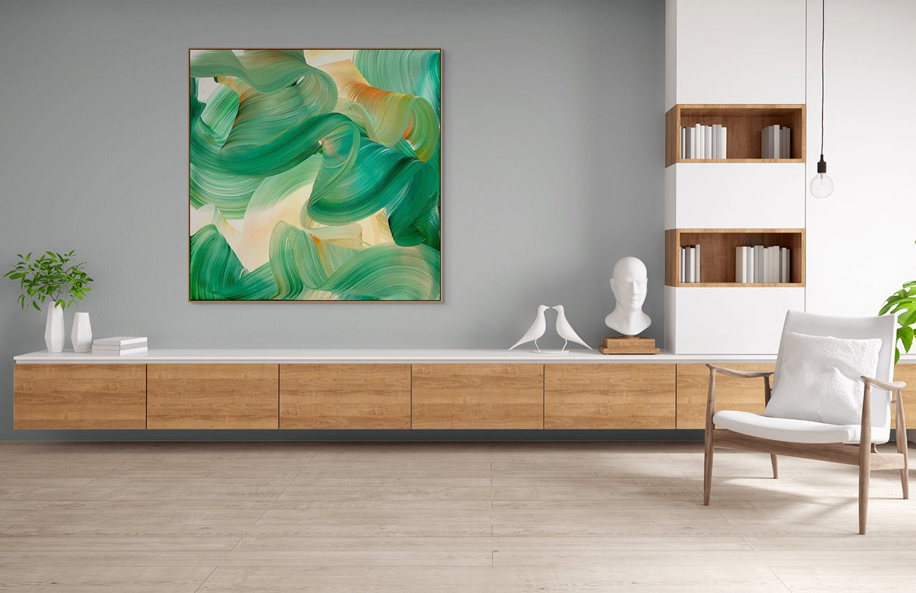 Nemesis - Nikolaos Schizas - Abstract Painting - Ideelart