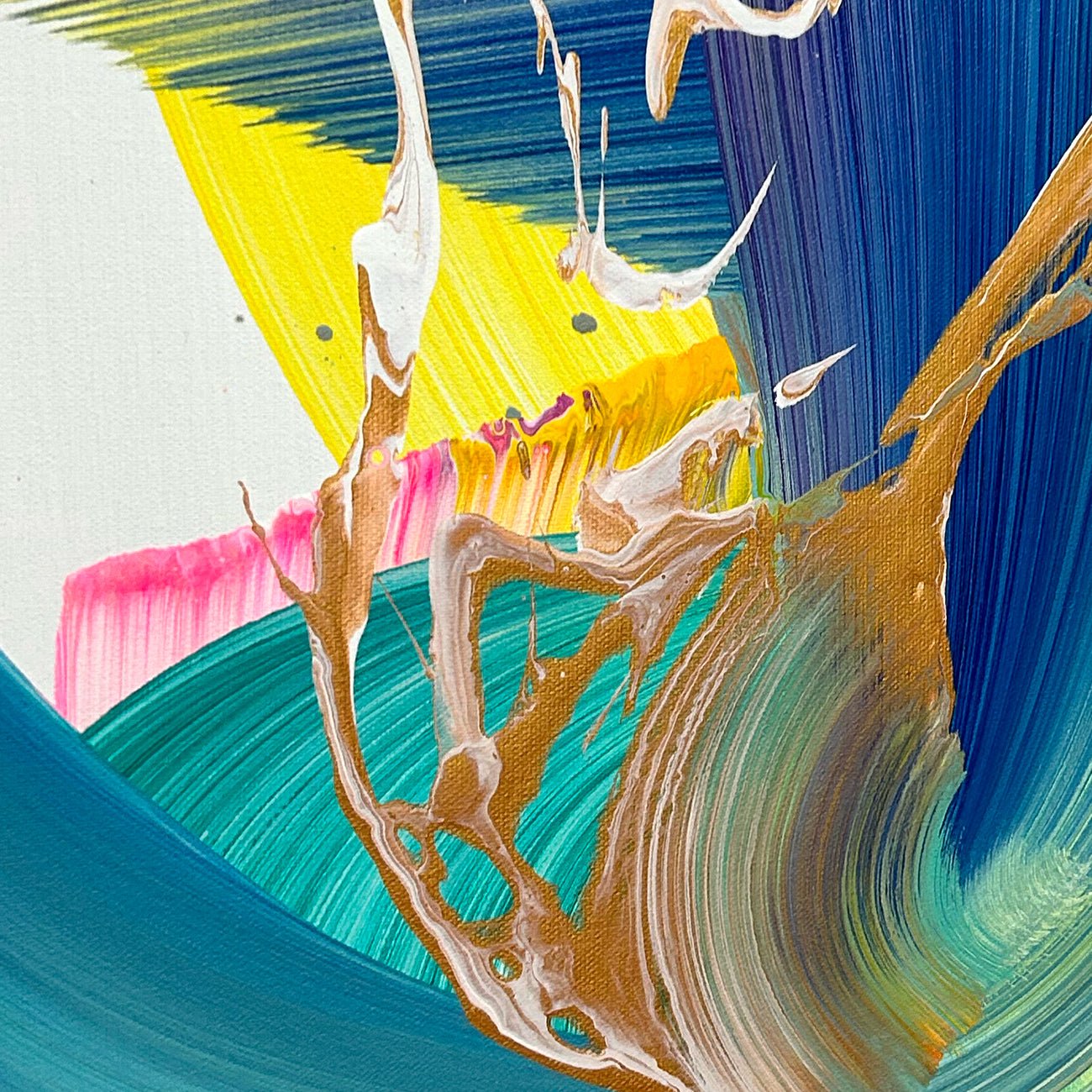 Lost Dreams - Nikolaos Schizas - Abstract Painting - Ideelart