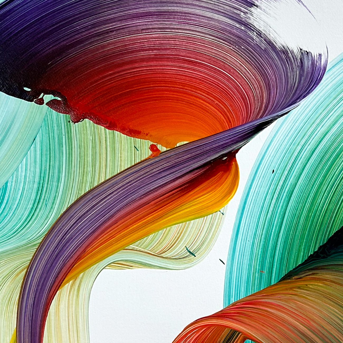 When things go well - Nikolaos Schizas - Abstract Painting - Ideelart