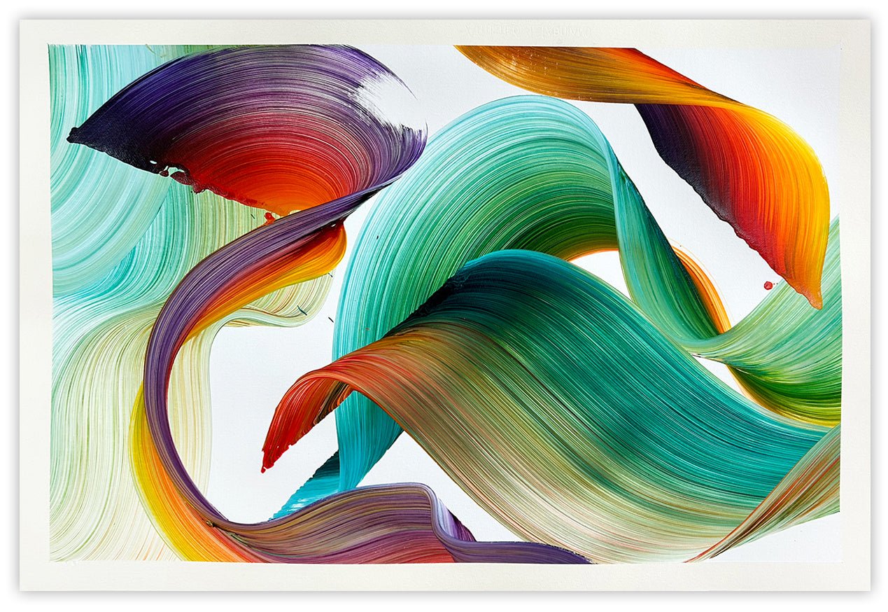 When things go well - Nikolaos Schizas - Abstract Painting - Ideelart