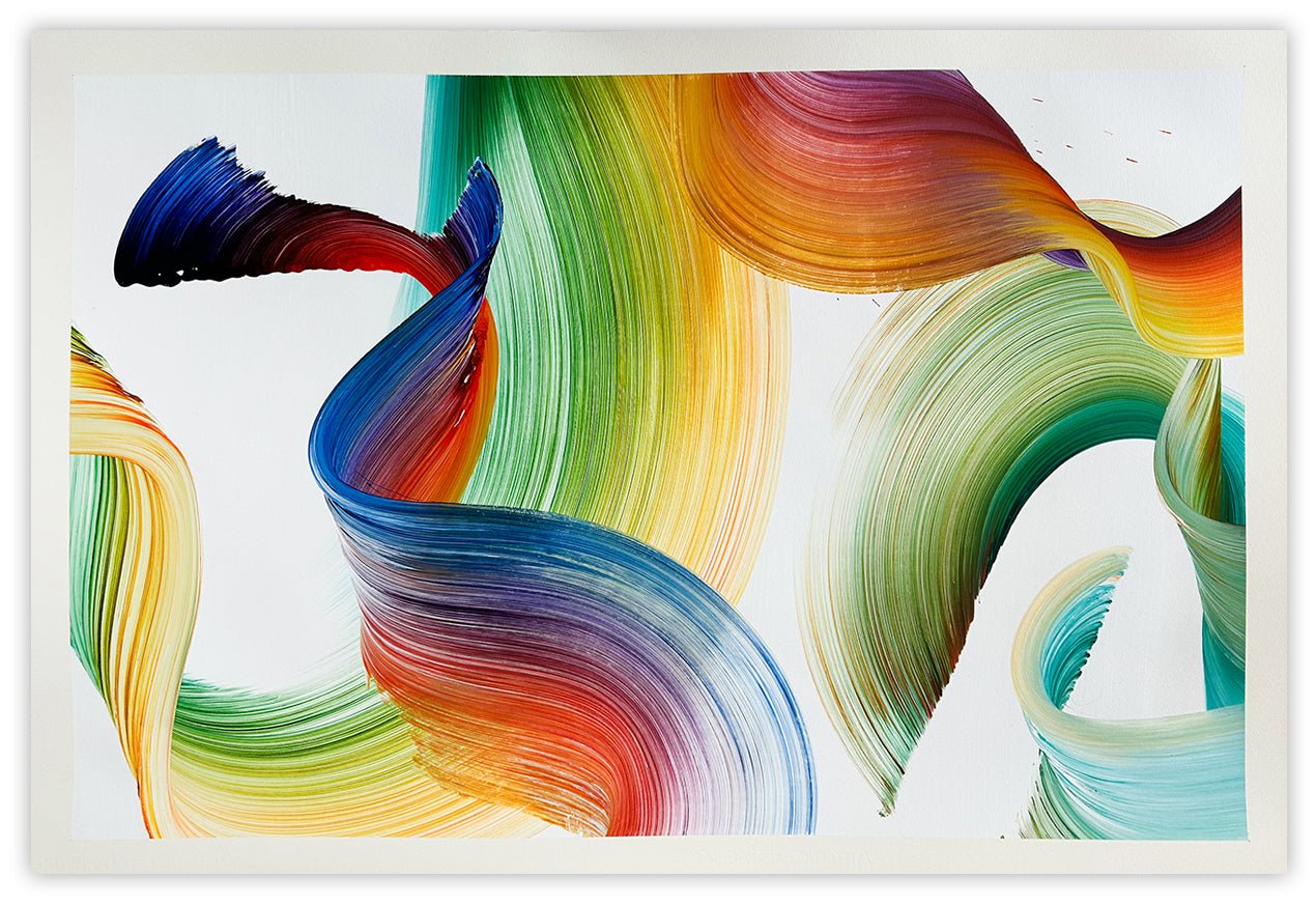 Little Stories - Nikolaos Schizas - Abstract Painting - Ideelart