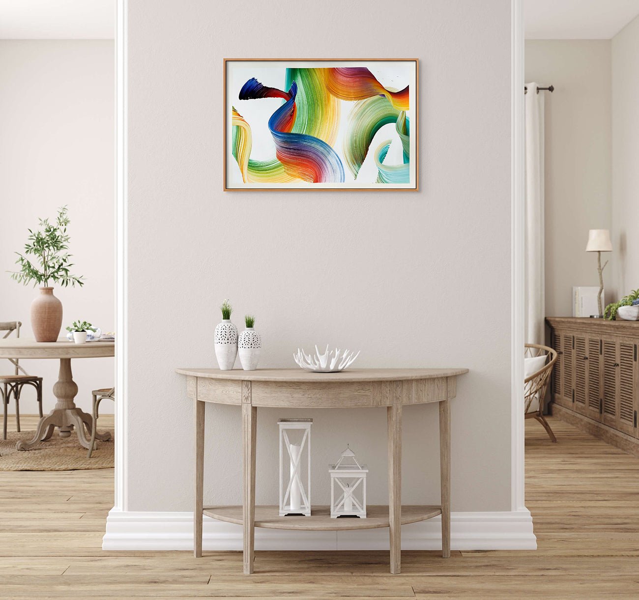 Little Stories - Nikolaos Schizas - Abstract Painting - Ideelart