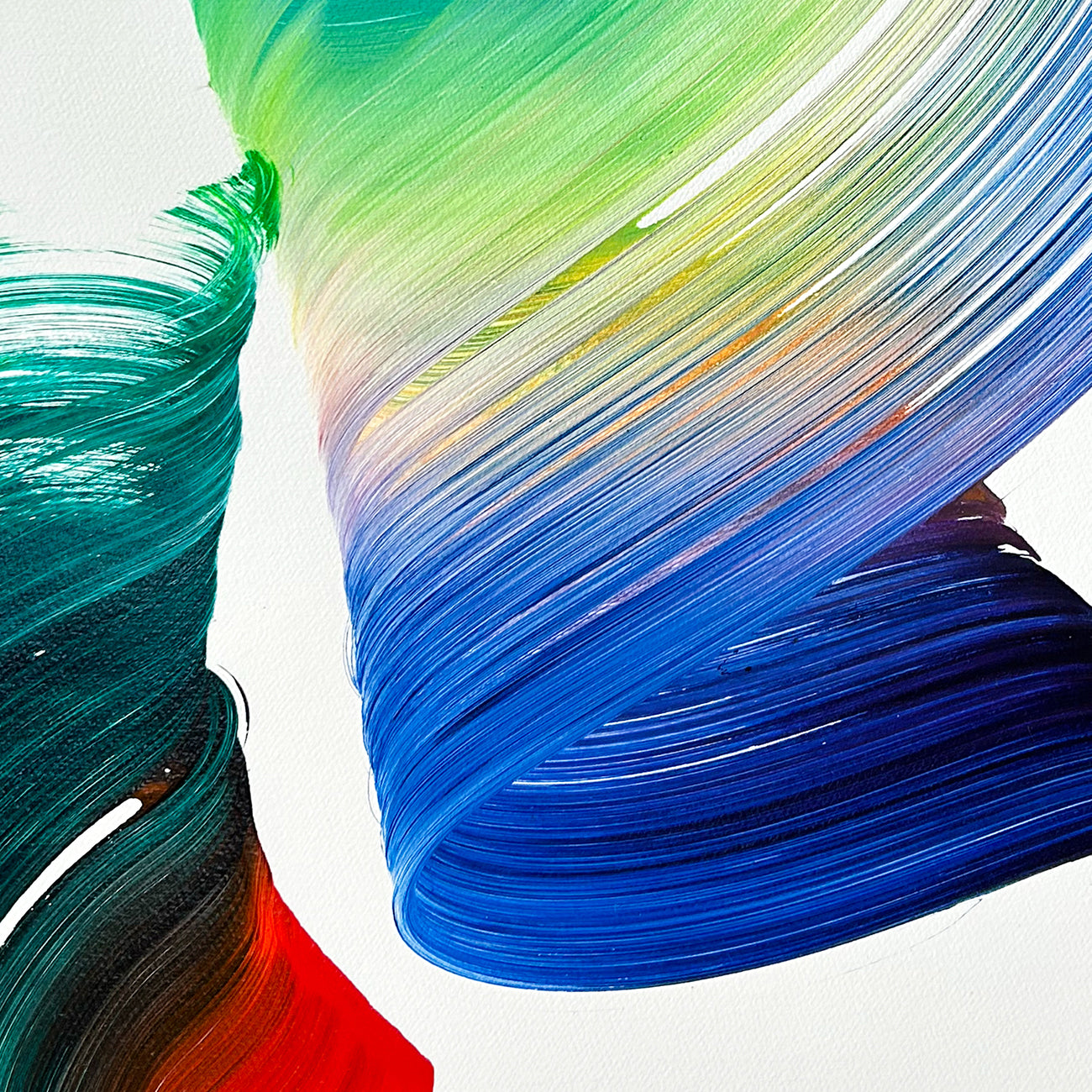 Cuentame El Sueño - Nikolaos Schizas - Abstract Painting - Ideelart