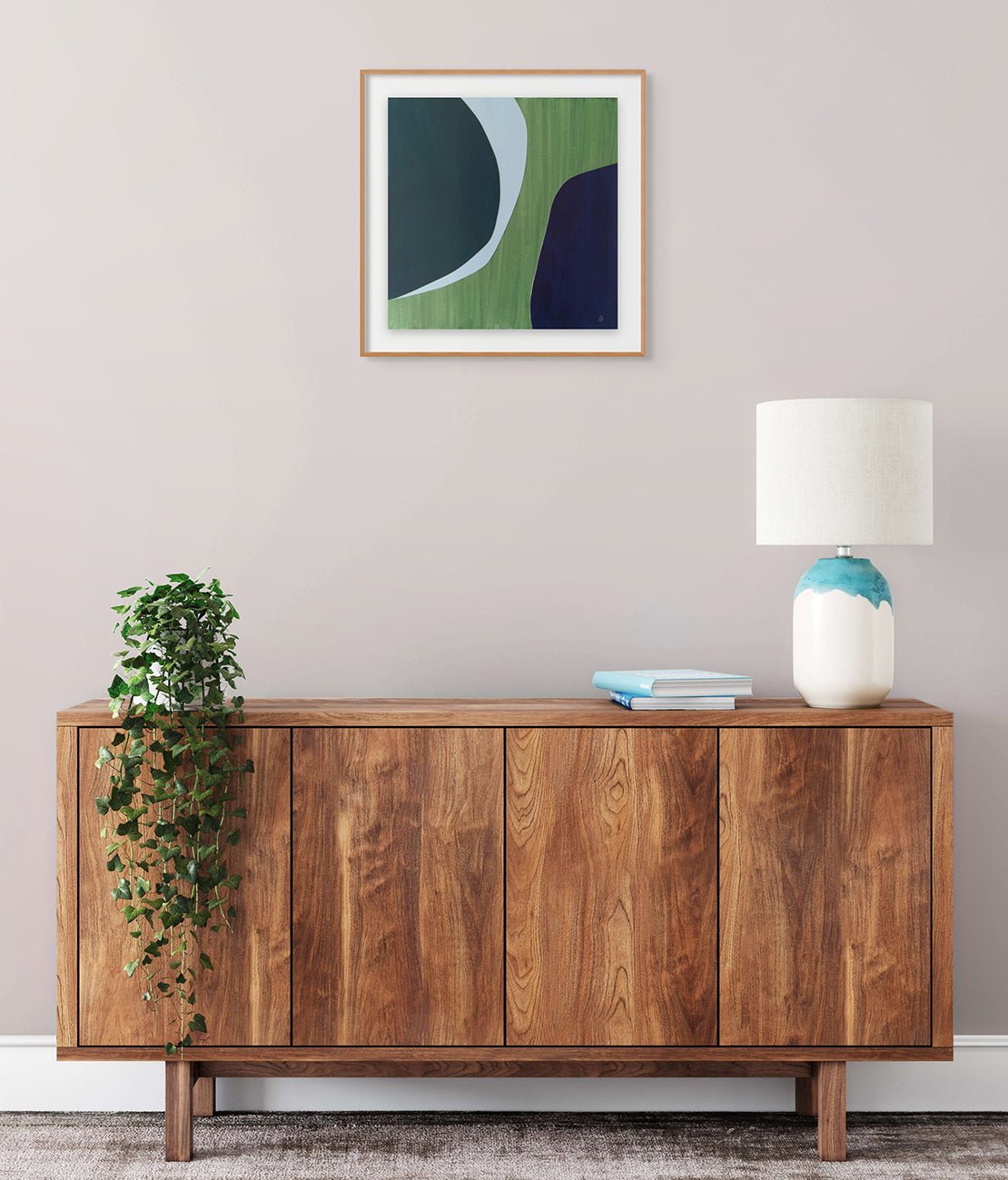 Isthme - Marie de Lignerolles - Abstract Painting - Ideelart