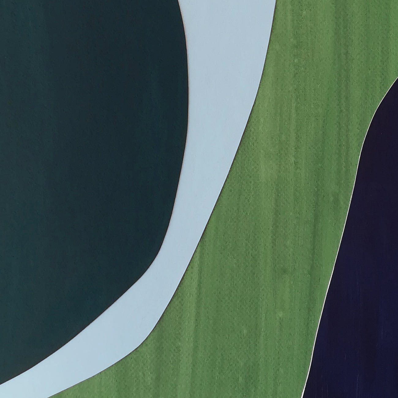 Isthme - Marie de Lignerolles - Abstract Painting - Ideelart