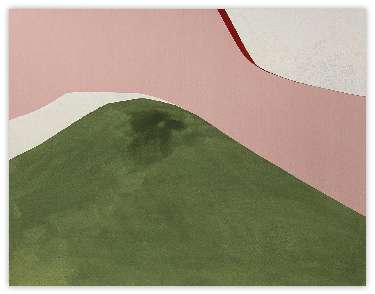 Neige - Marie de Lignerolles - Abstract Painting - Ideelart