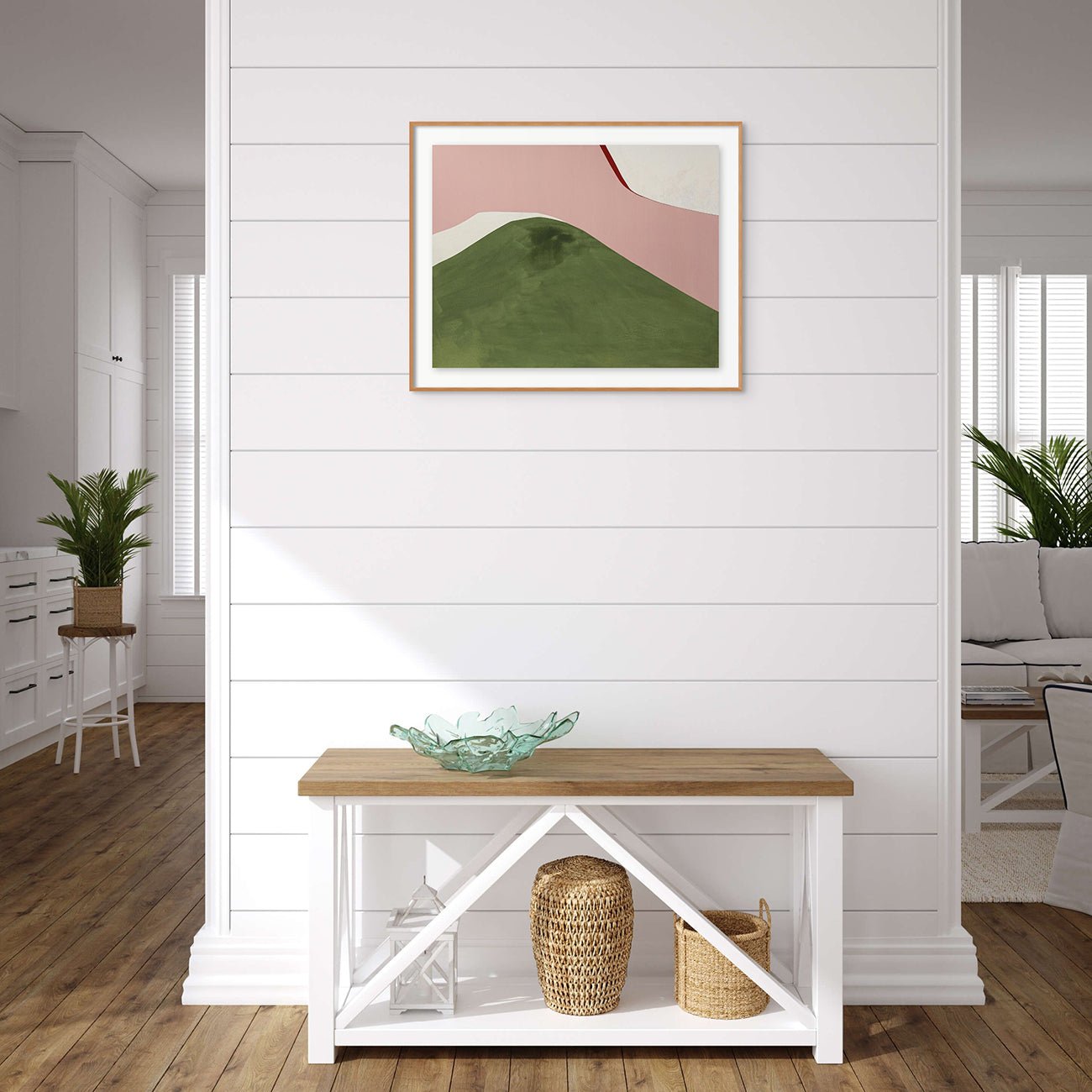 Neige - Marie de Lignerolles - Abstract Painting - Ideelart