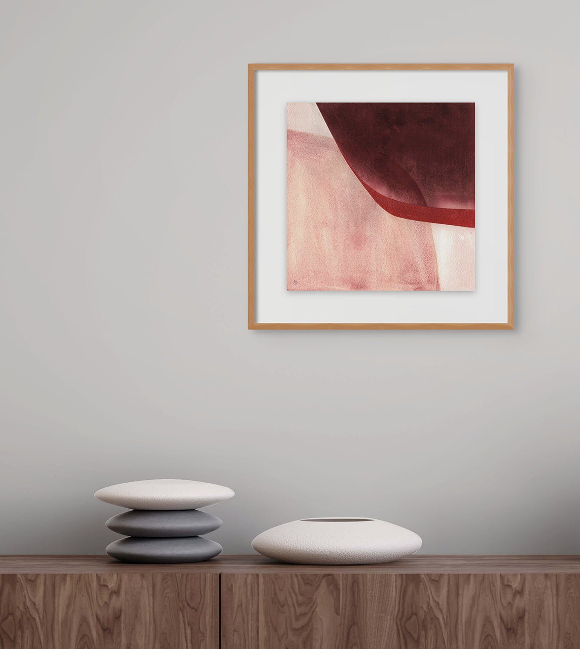 Paysage premiers IV - Marie de Lignerolles - Abstract Painting - Ideelart