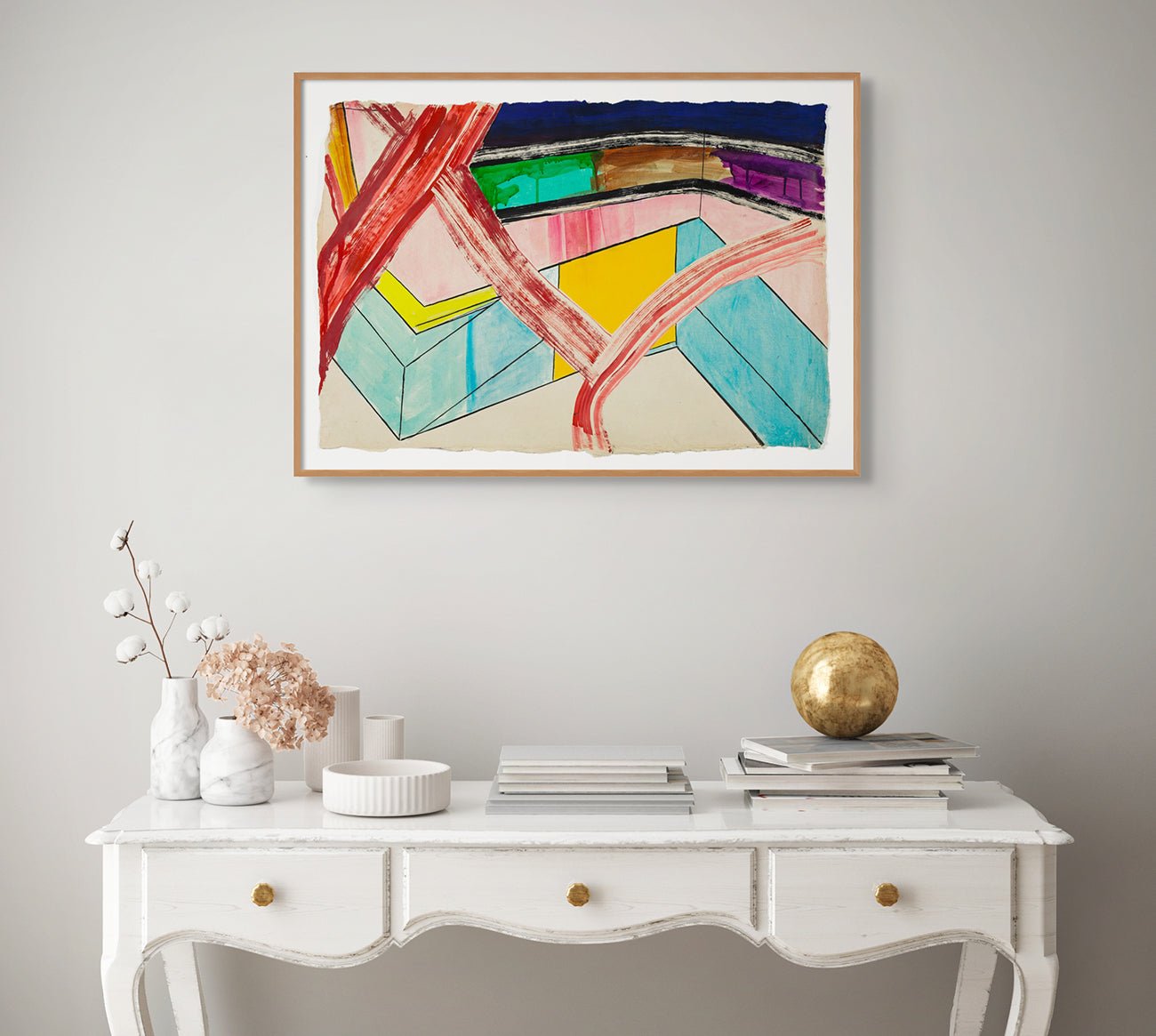 Screens - Laura Newman - Abstract Painting - Ideelart