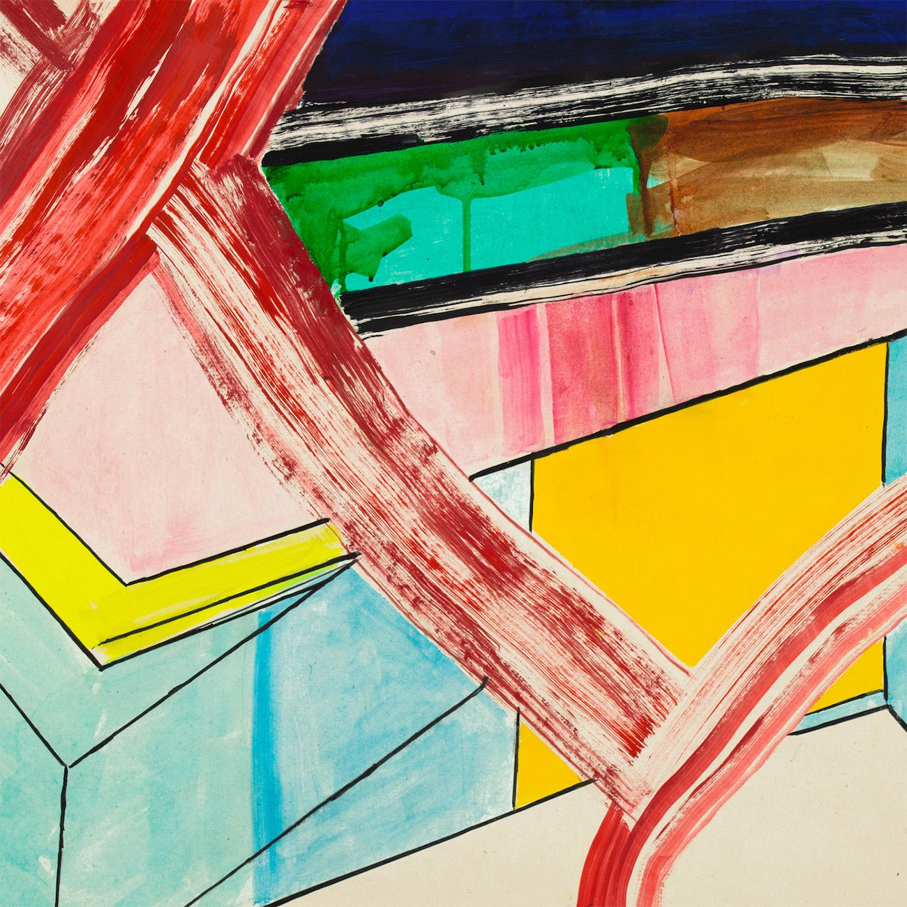 Screens - Laura Newman - Abstract Painting - Ideelart