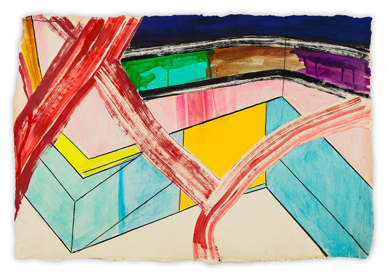 Screens - Laura Newman - Abstract Painting - Ideelart