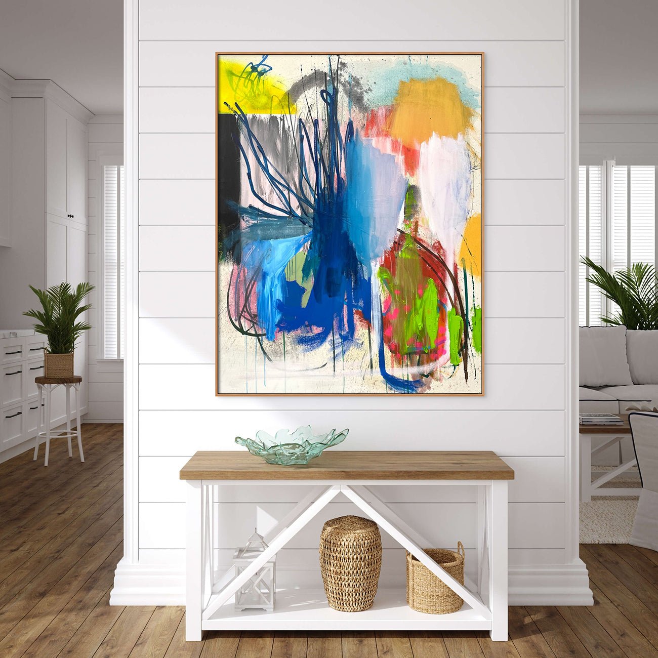 Endemic Species - Ludovic Dervillez - Abstract Painting - Ideelart