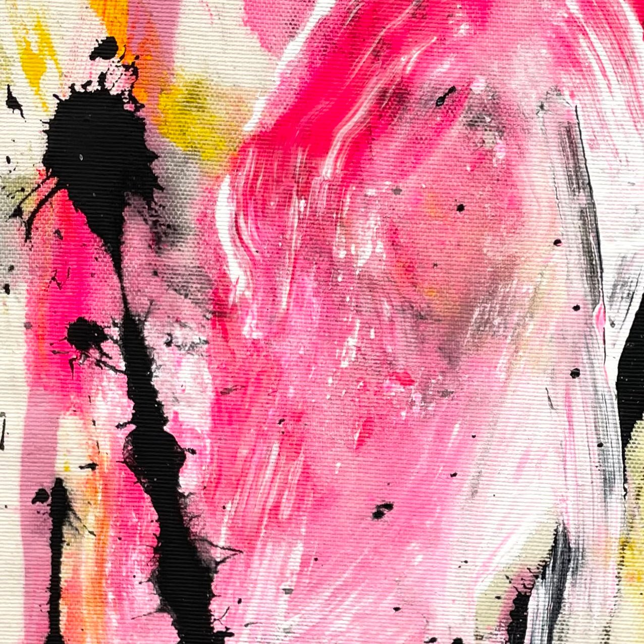 Slightly Tart - Ludovic Dervillez - Abstract Painting - Ideelart