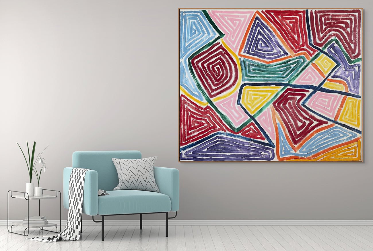 Message - Dana Gordon - Abstract Painting - Ideelart