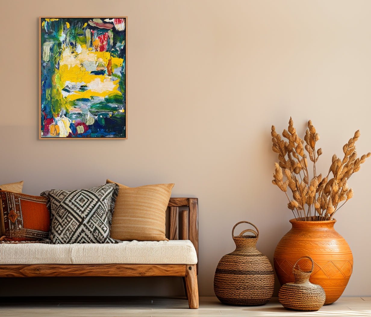 Untitled 22033 - Martin Reyna - Abstract Painting - Ideelart