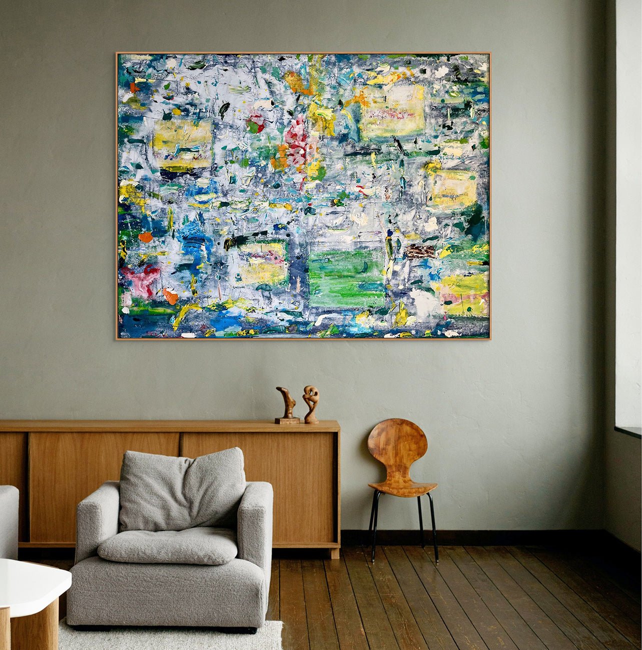 Untitled 23064 - Martin Reyna - Abstract Painting - Ideelart