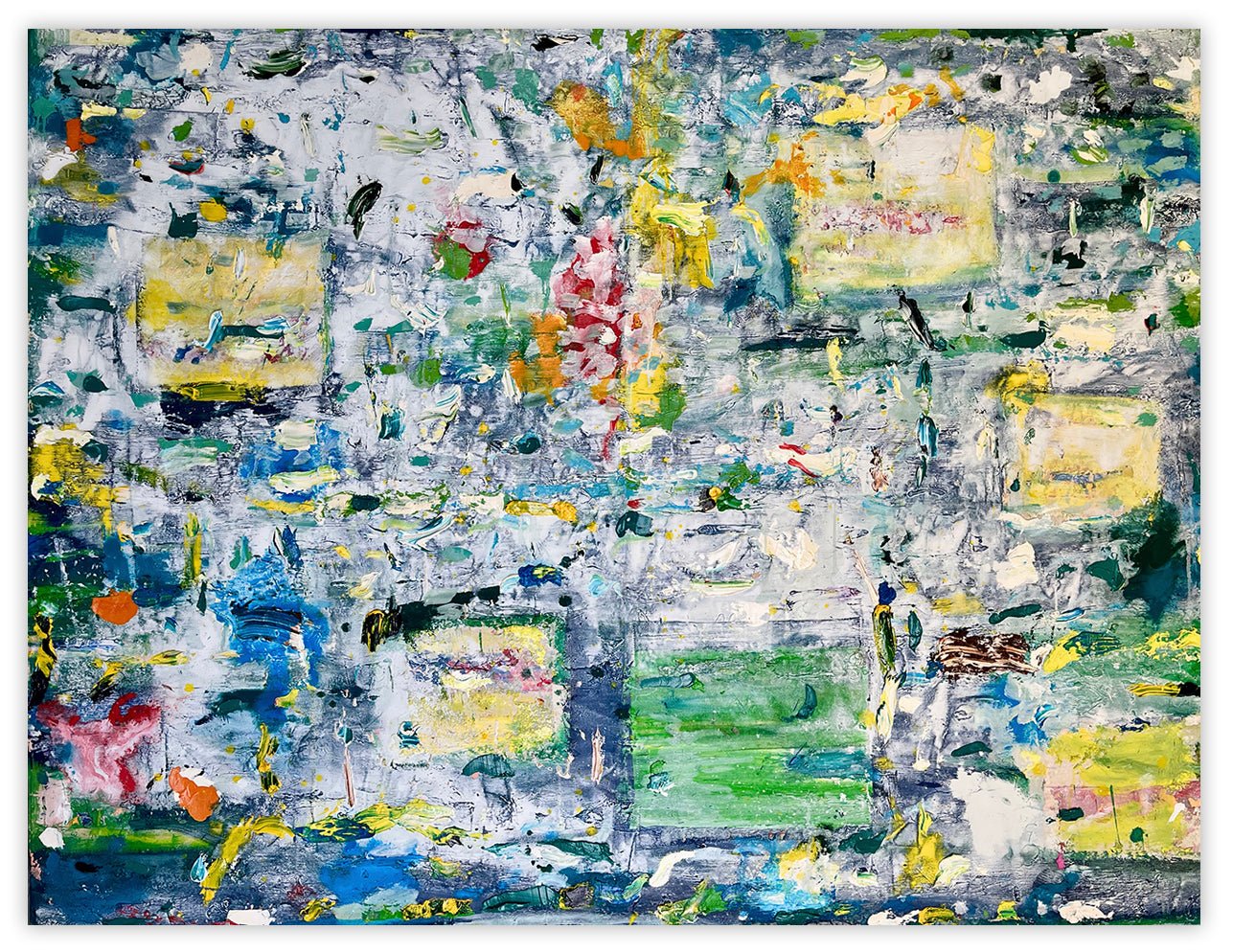 Untitled 23064 - Martin Reyna - Abstract Painting - Ideelart