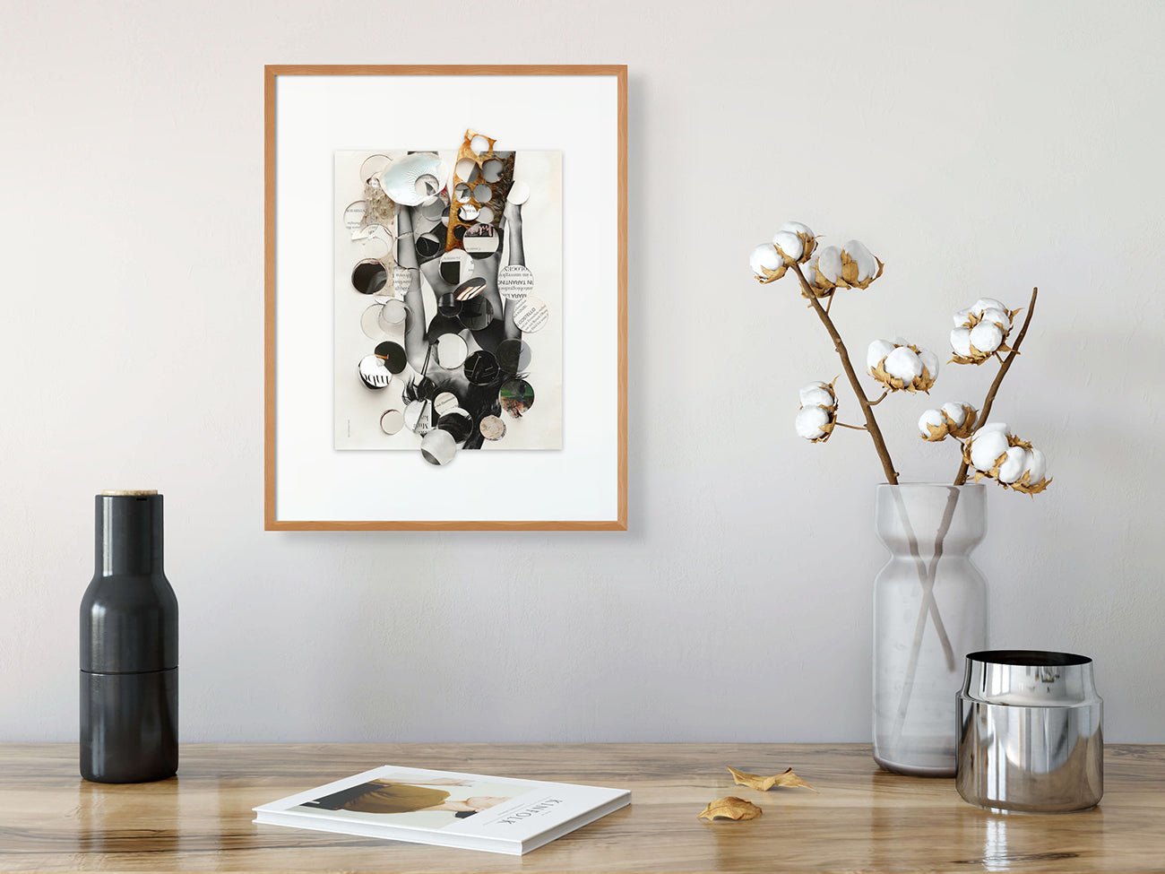 K1965 - Harald Kröner - Abstract Mixed Media - Ideelart