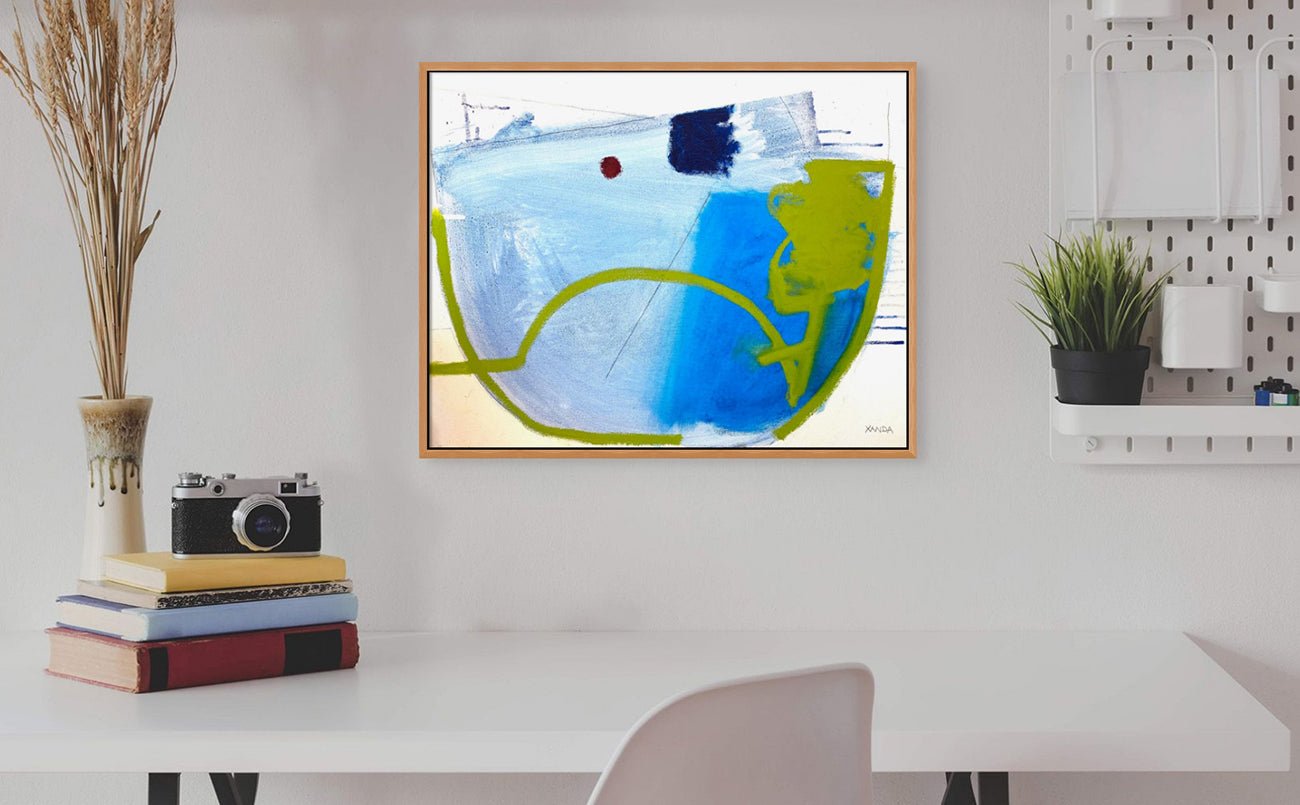 Hold - Ing - Xanda McCagg - Abstract Painting - Ideelart