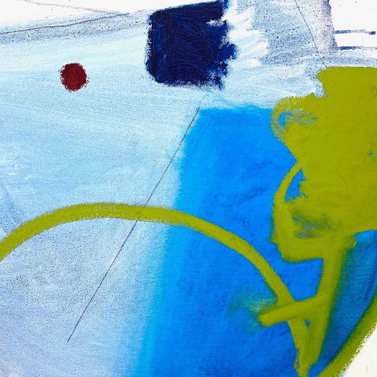 Hold - Ing - Xanda McCagg - Abstract Painting - Ideelart