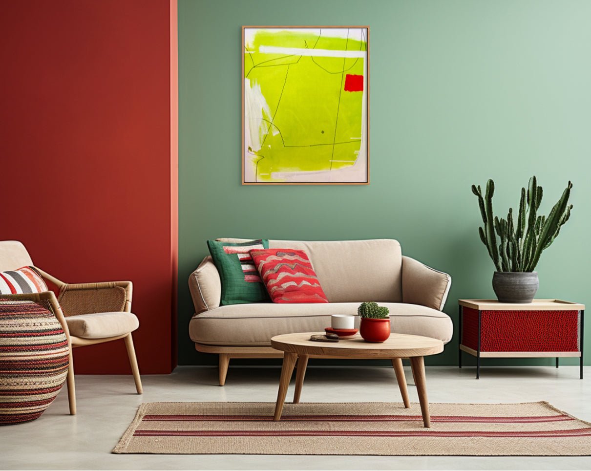 Interior - Xanda McCagg - Abstract Painting - Ideelart