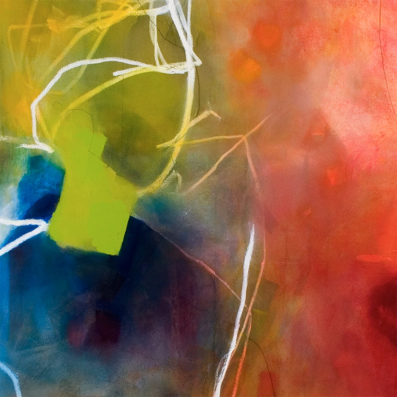 Attrahere Noted - Xanda McCagg - Abstract Painting - Ideelart