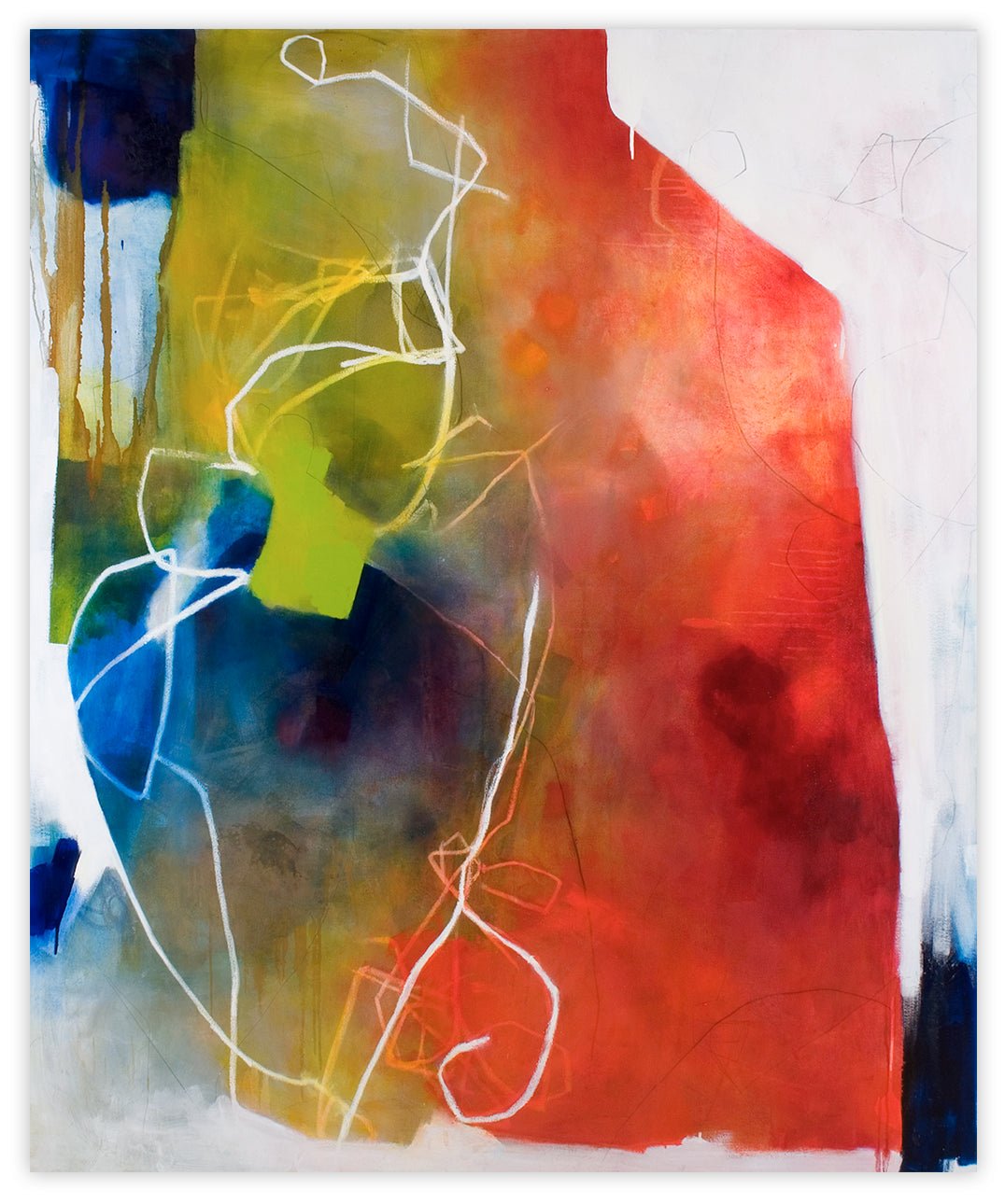 Attrahere Noted - Xanda McCagg - Abstract Painting - Ideelart