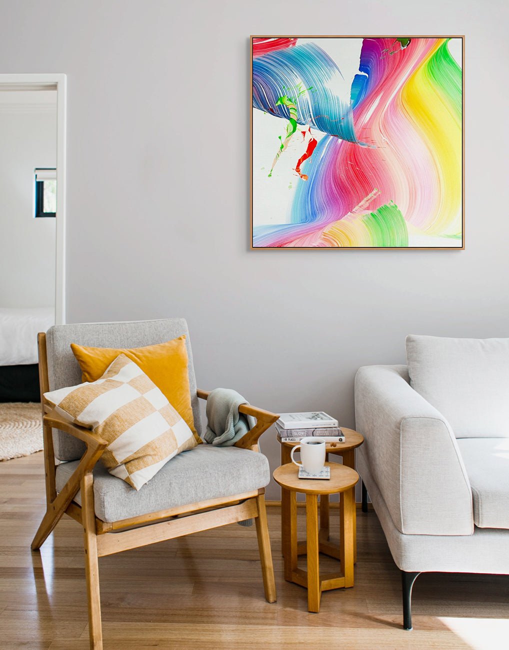 Keeping On - Nikolaos Schizas - Abstract Painting - Ideelart