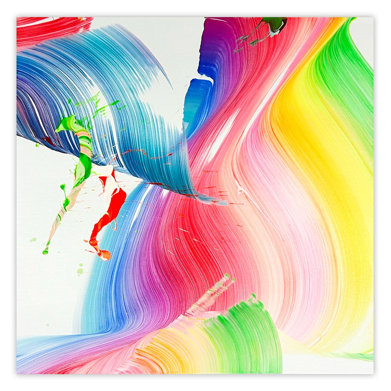 Keeping On - Nikolaos Schizas - Abstract Painting - Ideelart