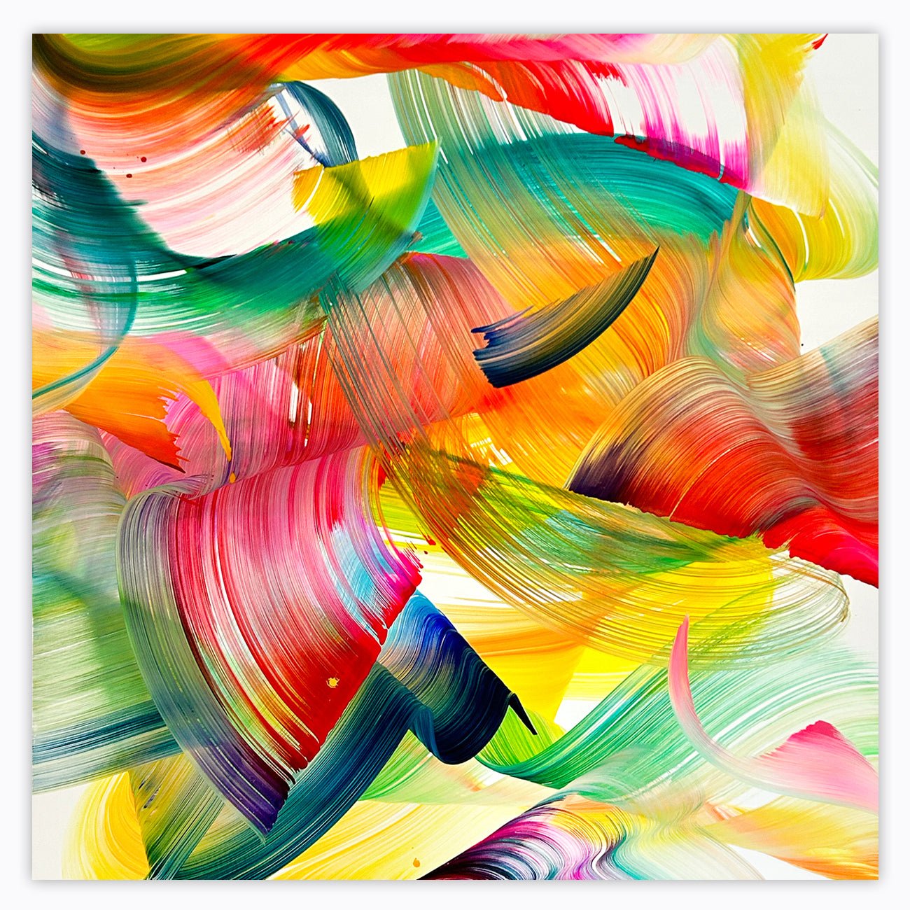 Camaraderie - Nikolaos Schizas - Abstract Painting - Ideelart