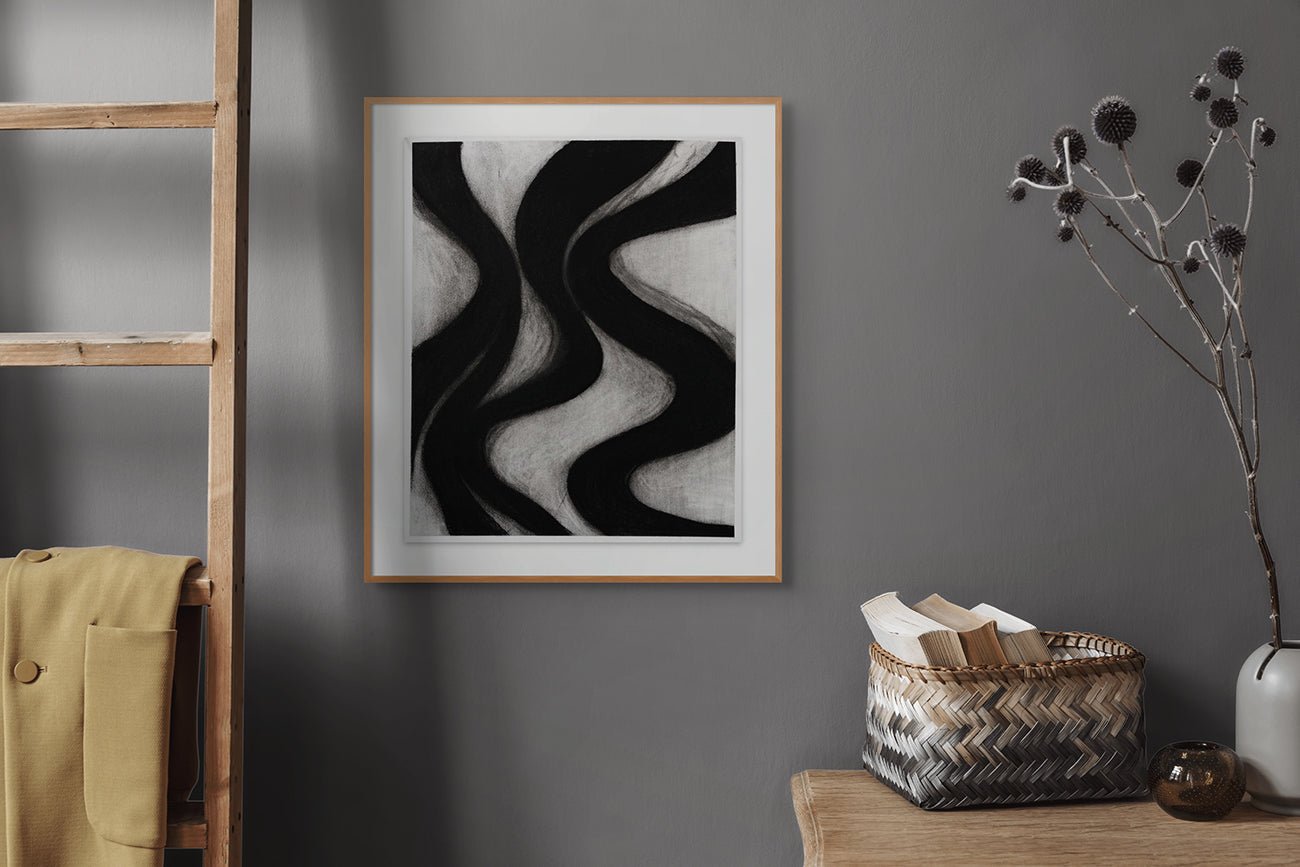 Dovetail small 2 - Margaret Neill - Abstract Drawing - Ideelart