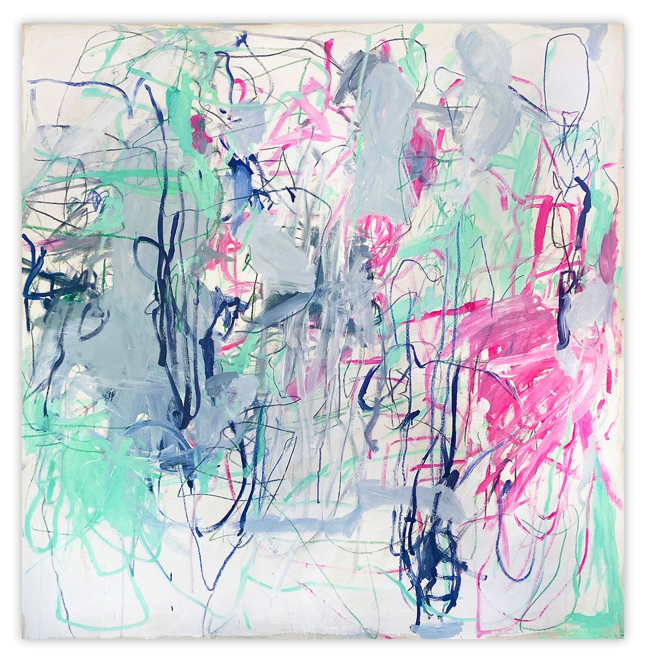 How It Has Been Made Possible - Macha Poynder - Abstract Painting - Ideelart