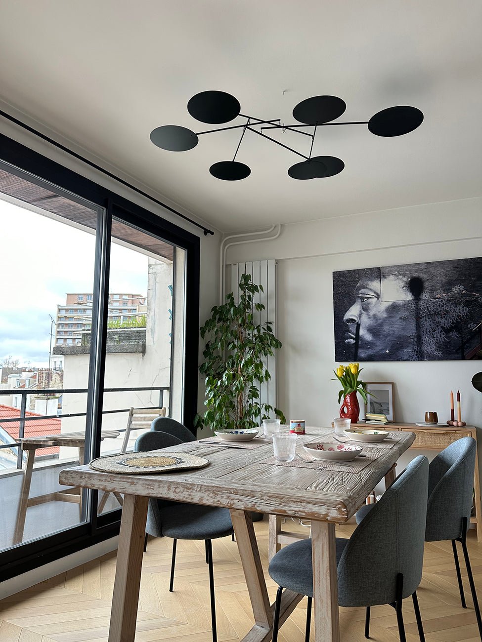 Black Serenity - Amaury Maillet - Abstract Sculpture - Ideelart