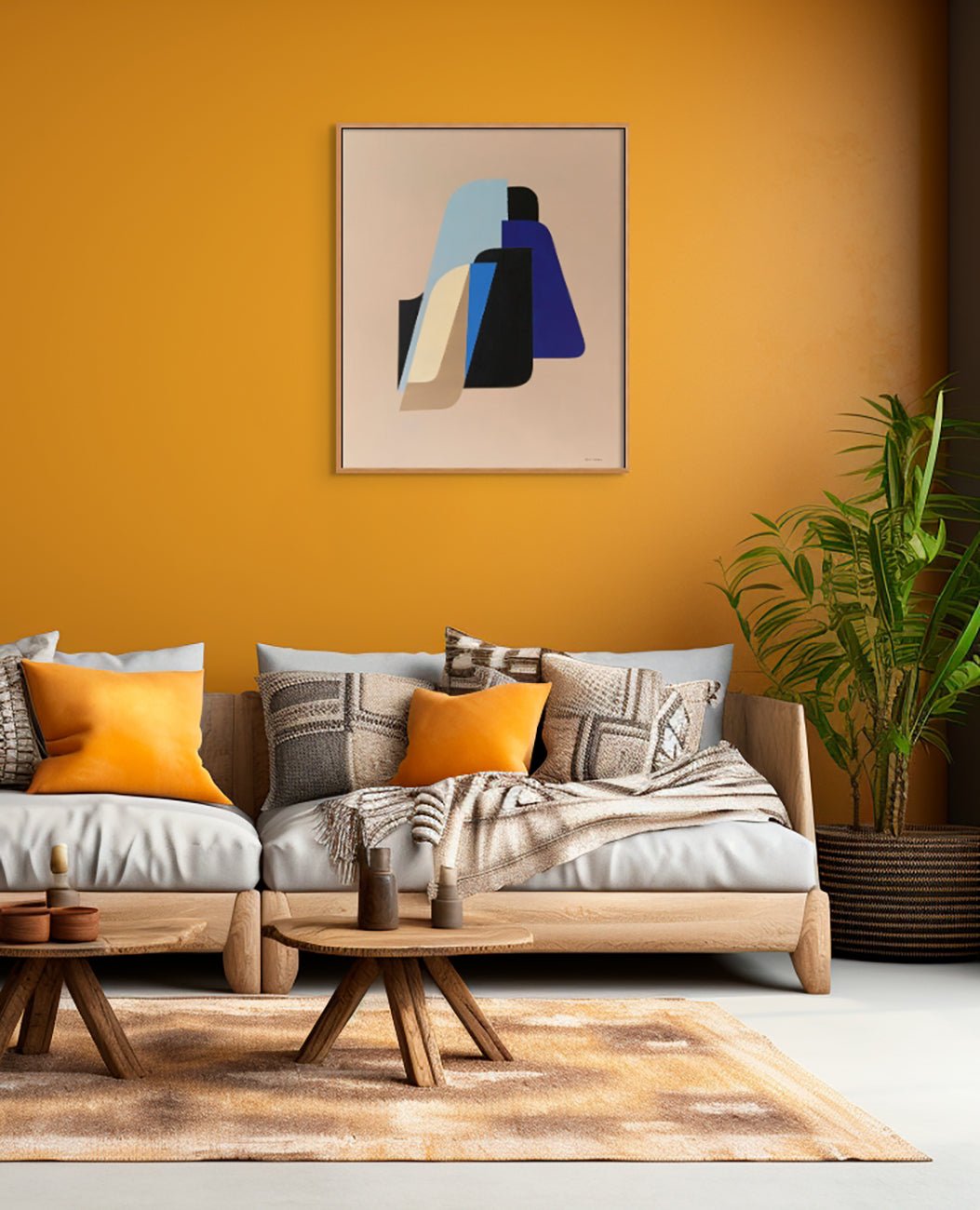 Untitled 5 - Jesús Perea - Abstract Painting - Ideelart