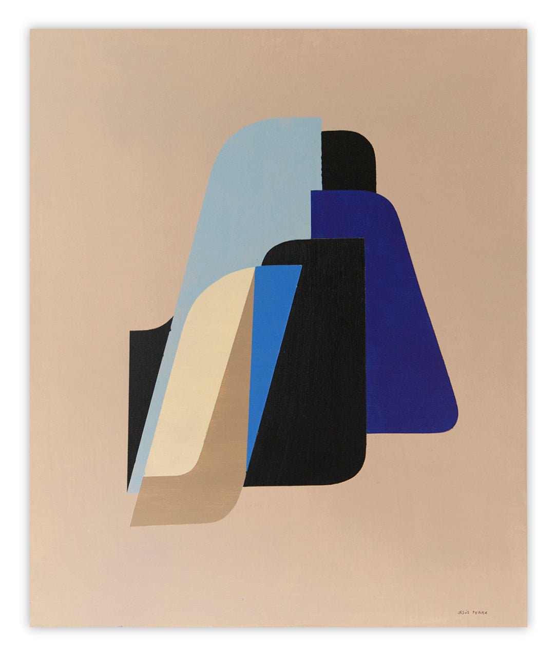 Untitled 5 - Jesús Perea - Abstract Painting - Ideelart