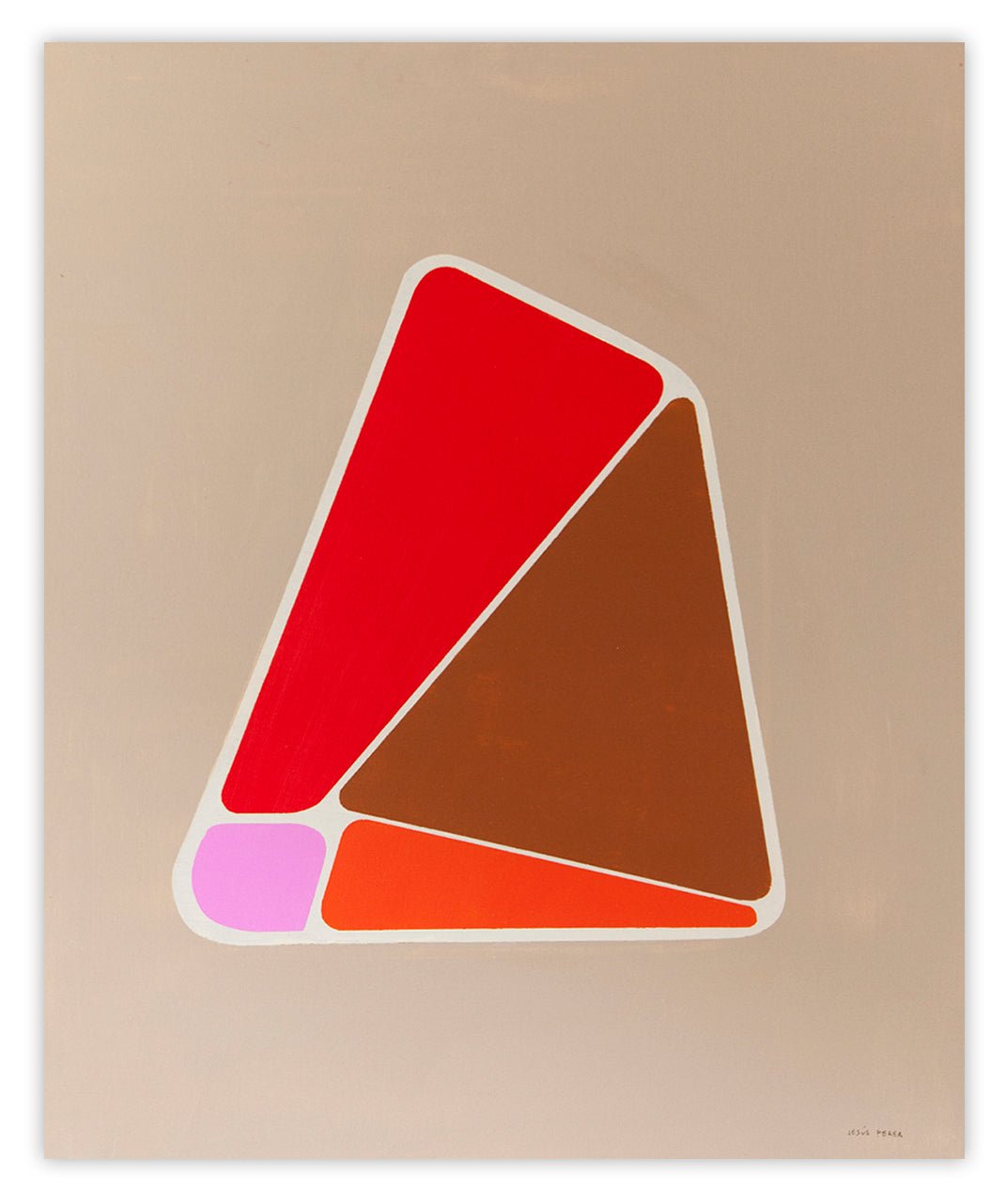 Untitled 6 - Jesús Perea - Abstract Painting - Ideelart