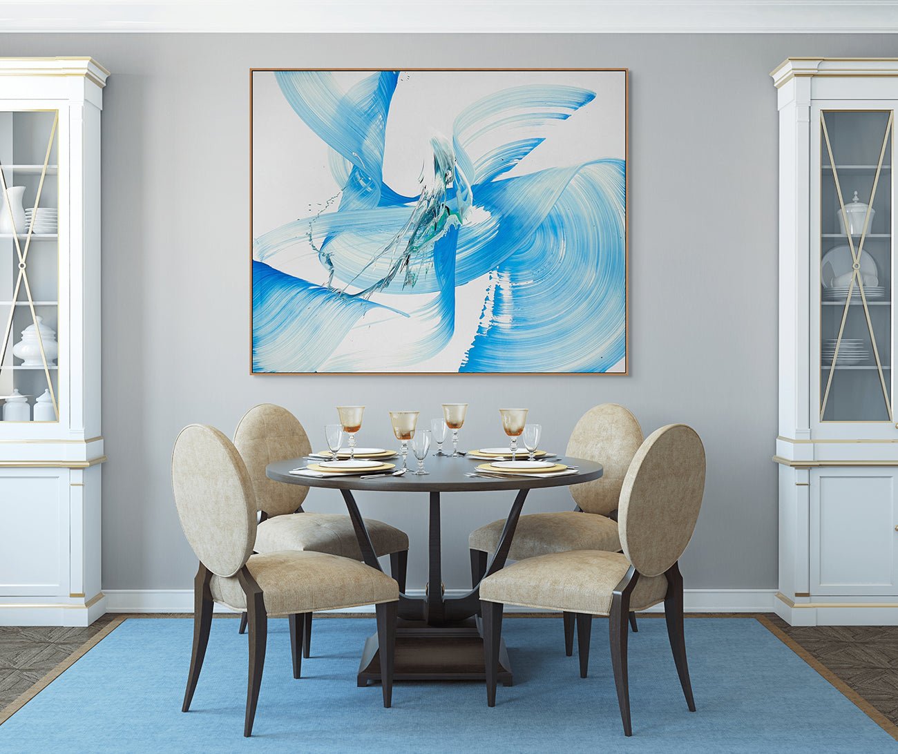 Ray - Nikolaos Schizas - Abstract Painting - Ideelart