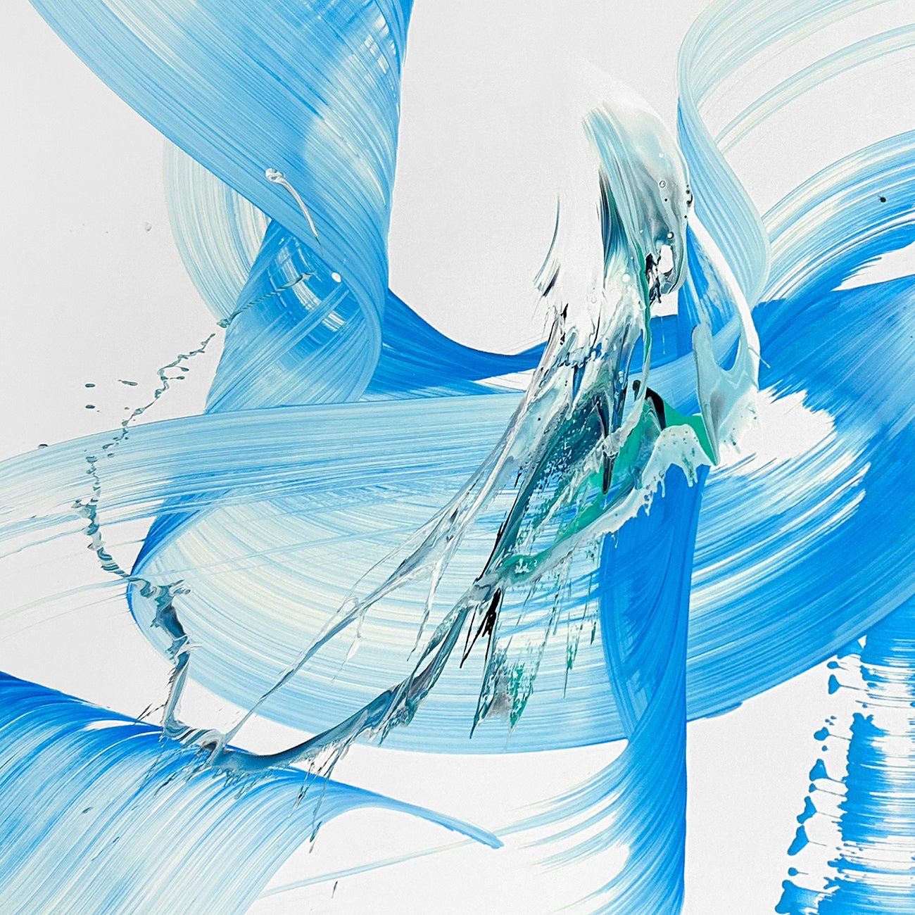 Ray - Nikolaos Schizas - Abstract Painting - Ideelart