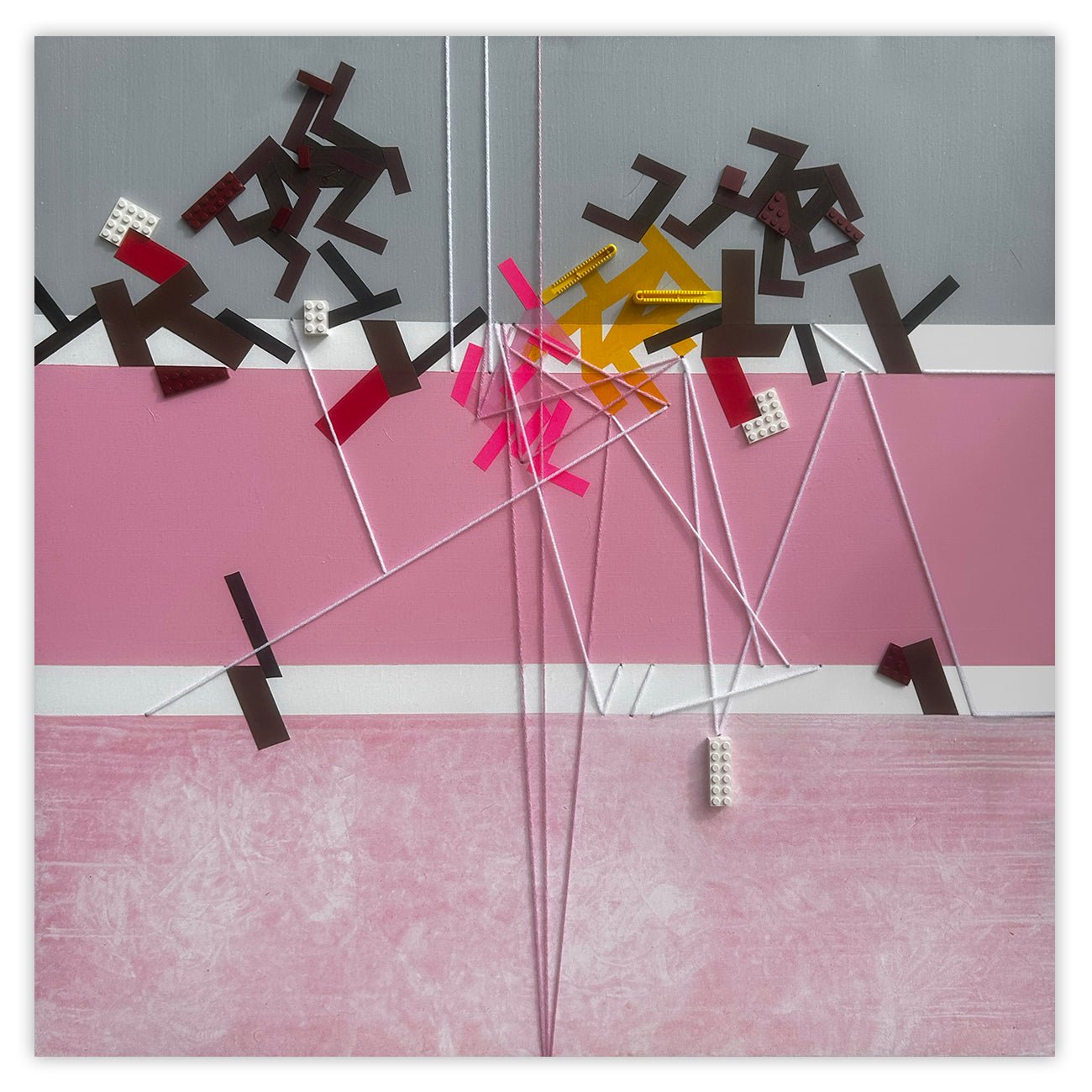 Aligner Pellageiyia - Philippe Halaburda - Abstract Painting - Ideelart