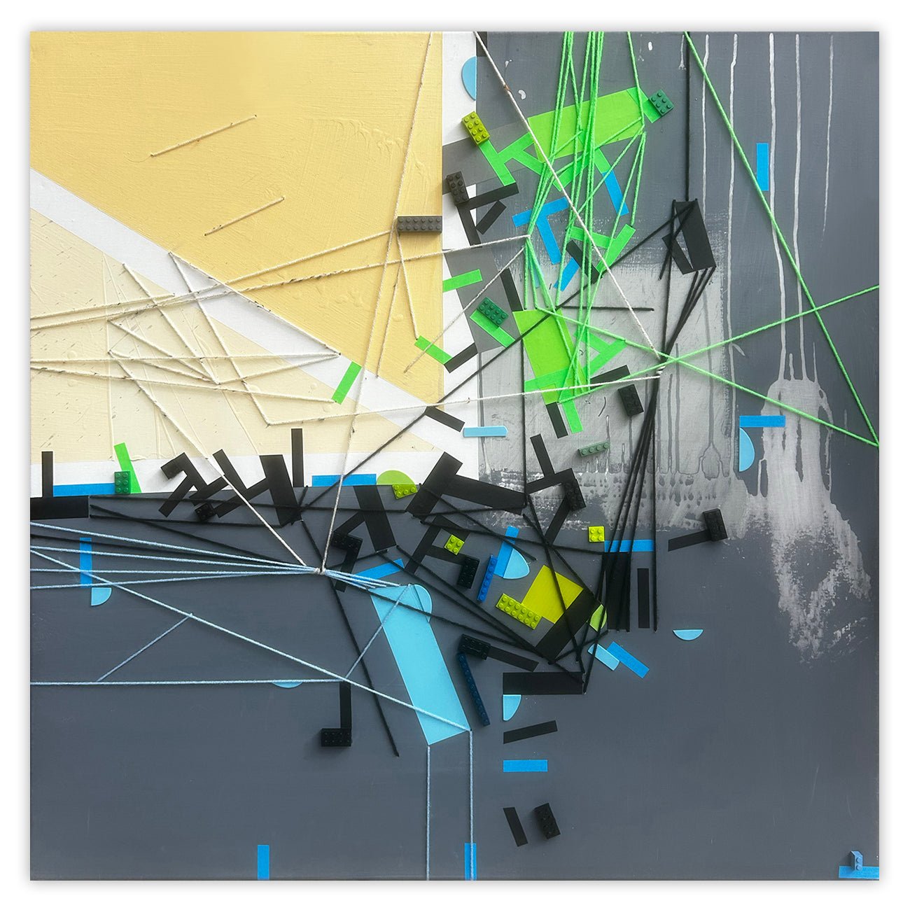 Asheen Kumarii - Philippe Halaburda - Abstract Painting - Ideelart