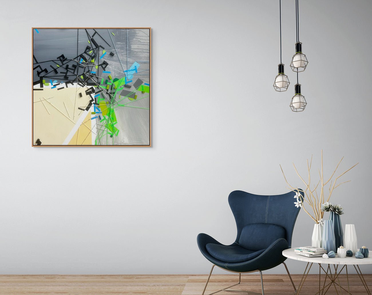 Inssipi Aankkitareem - Philippe Halaburda - Abstract Painting - Ideelart